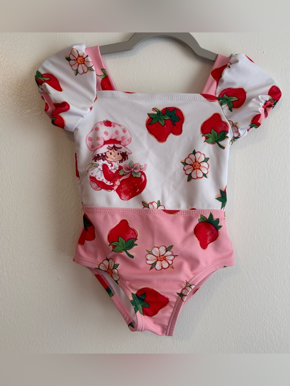 Strawberry Shortcake One Piece Girls Swimsuit size 18 months